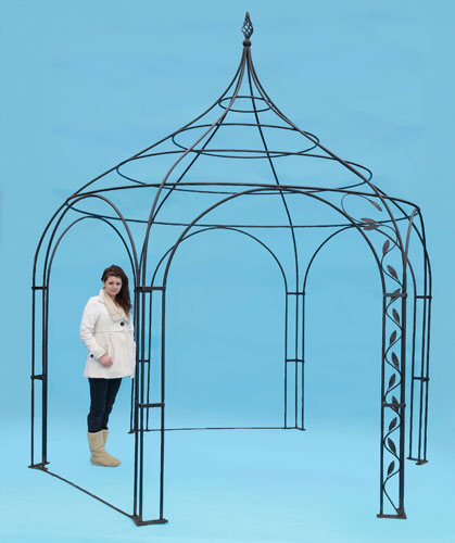 Hexagonal arbour / pergola